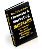 27 Financial and Marketing Mistakes Report